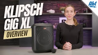 Klipsch Gig XL Overview [upl. by Adnawak]