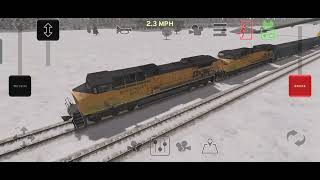 Filling and Unloading Coal in Train Rail Yard Simulator [upl. by Cony410]