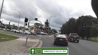 Thornleigh to Kurrajong Heights NSW Drive via Annangrove Rd A2 and B59 [upl. by Arualana]