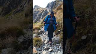 Routeburn Track Day 2 tramping hiking routeburntrack nz [upl. by Solim]