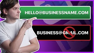 How to create a business email account [upl. by Annahsed135]