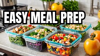 Fast amp Healthy Meal Prep Ideas for 2024 [upl. by Orlina]