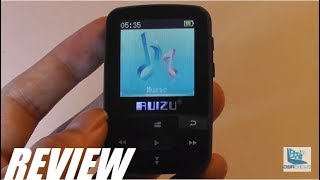 REVIEW Ruizu X50 Clip  Sports Mp3 Player Bluetooth [upl. by Anett]