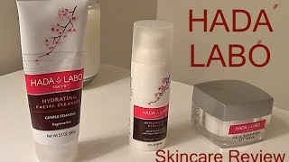 Hada Labo Skincare Line Review amp Demo [upl. by Odom]