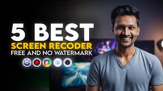 Top 5 Best Free Screen Recorder For Pc Without Watermark [upl. by Marih344]