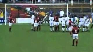 Gol de falta de Petkovic Final do Campeonato Carioca de 2001 [upl. by Kittie]