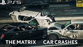 The Matrix Awakens  Realistic Car Crash Compilation PS5 4K [upl. by Rexana546]