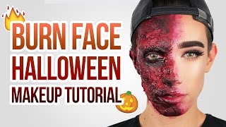 Harvey Dent  Two Face Special FX HALLOWEEN Makeup Tutorial [upl. by Kristan108]