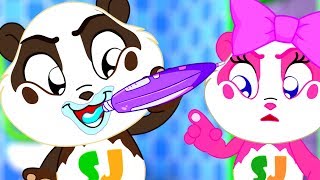 Johny Johny Yes Papa  Panda Bo sings Nursery Rhymes Song for Kids [upl. by Franckot172]