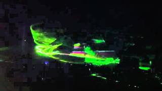 Lichterfest Bodenwerder 2012 Lasershow Generalprobe [upl. by Nnailuj201]