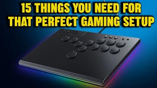 15 Things You ABSOLUTELY NEED For That Perfect Gaming Setup Part 3 [upl. by Etnaled]