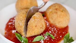 Cauliflower Rice Arancini Balls [upl. by Aoniak]