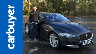 Jaguar XF indepth review  Carbuyer [upl. by Kosiur]