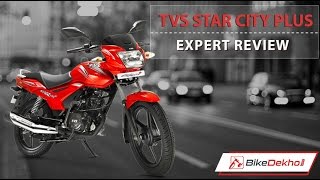 TVS Star City  Expert Review  BikeDekho [upl. by Wetzell335]