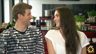 Lisa und Thomas Müller im LiebesInterview [upl. by Nwahsar]