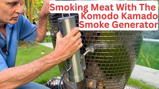 Smoking Meat With The Komodo Kamado Smoke Generator [upl. by Hanforrd]