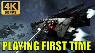 Playing X4 Foundations after 1000 hours in Star Citizen [upl. by Burnaby]