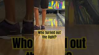 lights bowling whoturnedoffthelights mystery trump practice bam3bowling bluehammer funny [upl. by Atinor]