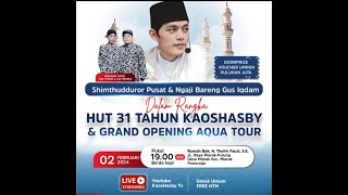 LIVE Ngaji bareng Gus Iqdam HUT Ke31 Kaos Hasby Mlarak [upl. by Notxam543]