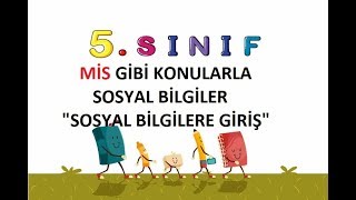 5Sınıf Sosyal Bilgilere Giriş [upl. by Aihsekat]