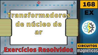 Transformadores de núcleo de ar  Exercícios Resolvidos [upl. by Pernell]