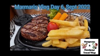 Marmaris Turkey Vlog Day 6 Sept 2022  blue bay platinum  bars  birthday  pool  drinks [upl. by Doralynn]