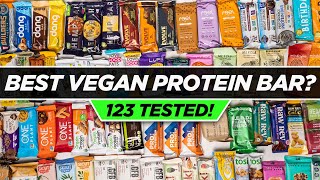 The ULTIMATE Vegan Protein Bar Review Over 120 Tested [upl. by Einnej139]