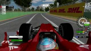 Rfactor F1 2010 mod Mg by mic83hele [upl. by Aikram621]