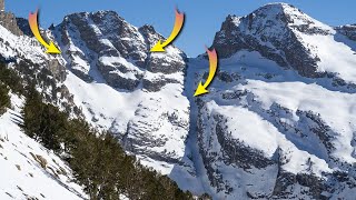 Skiing the Basin  Late Season Ruby Powder Couloirs [upl. by Tound844]