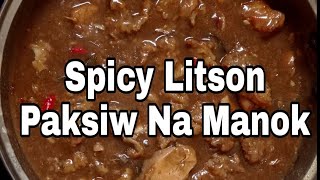 How to Cook Lechon Paksiw Na Manok Spicy OragonVlogsLutong bicol [upl. by Palmira]