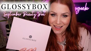 GLOSSYBOX SEPTEMBER 2024 BEAUTY BOX UNBOXING  1 OF 2 ELEMIS PRODUCTS INSIDE [upl. by Aleekat]