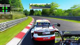 Audi RS3 LMS TCR  Nordschleife tourist  Assetto Corsa Mouse steeringampkeyboard gameplay [upl. by Hutchins]