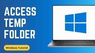 How to Access Temp Folder on Windows [upl. by Ahtebbat497]