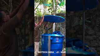 Biogas lights up the path to a brighter and cleaner future viralvideo kerala india trending [upl. by Otreblon]