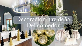 DECORACIÓN NAVIDEÑA DEL COMEDOR 🎄 [upl. by Gomer245]