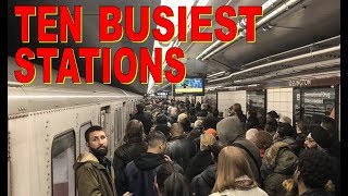 Top 10 Busiest TTC Stations [upl. by Iznekcam]