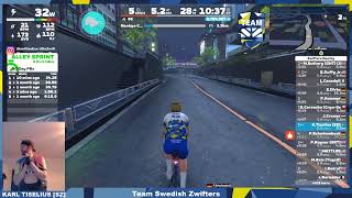 Zwift  Tiny Races  4 short quotRanking Points racesquot  first start 5pm CET [upl. by Seldun]