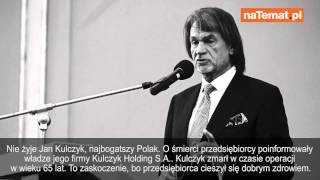 Jan Kulczyk nie żyje naTematpl [upl. by Sialac]