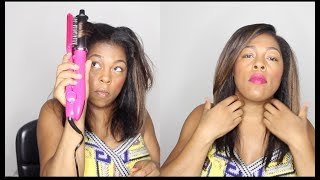 Does the Instyler Work Instyler 2 Way Rotating Iron amp Aveda Smoothing [upl. by Trici671]