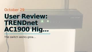 User Review TRENDnet AC1900 High Power Dual Band Wireless USB Adapter TEW809UB Increase Ext [upl. by Assin627]