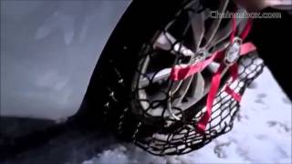 Chaine neige Michelin Easy Grip montage [upl. by Duffie]