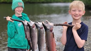 5 Days Fishing amp Camping in Alaska  Cooking What We Catch [upl. by Dranyer]