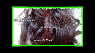 Du Henné pour les Cheveux un Colorant Naturel et Pas Cher [upl. by Armillda]