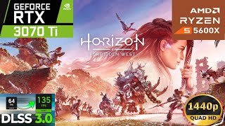 Horizon Forbidden West 1440p PC  Nativo vs DLSS 30  FG  RTX 3070 ti  Ryzen 5600x  Español [upl. by Madlin]