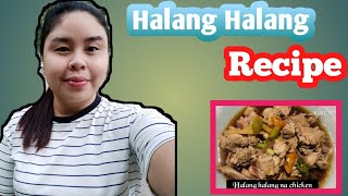 COOKING HALANG HALANG NA MANOK ALA DIMPLES RECIPE [upl. by Hardin]