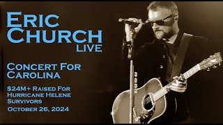 Eric Church  Crazy Covers MedleyquotMistress Named Musicquot Live  Concert For Carolina  102624 [upl. by Lavine]