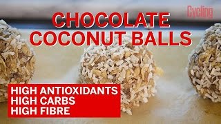 How to make chocolate coconut energy balls [upl. by Illa]