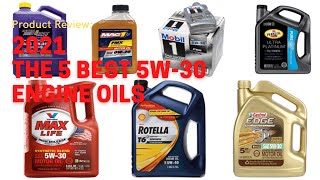 The 5 Best 5w30 Engine Oils [upl. by Eelahs]