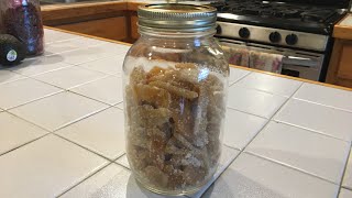 how to make crystallized ginger root [upl. by Walburga519]