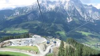 Leogang 8MGD AsitzKabinenbahn [upl. by Nnywg384]